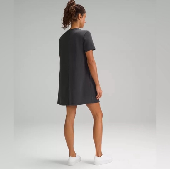 Lululemon Ribbed Softreme T Shirt dress - Picture 2 of 9